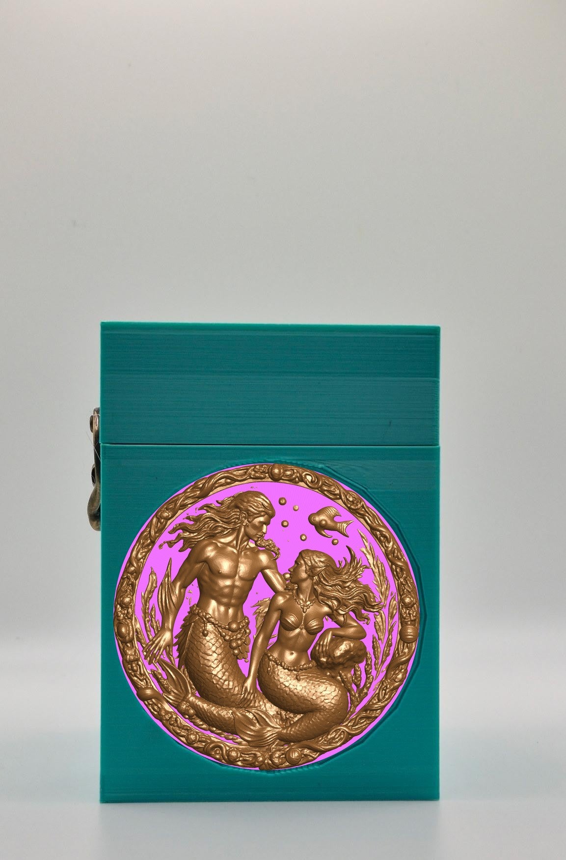 Merfolk Card Box — Green