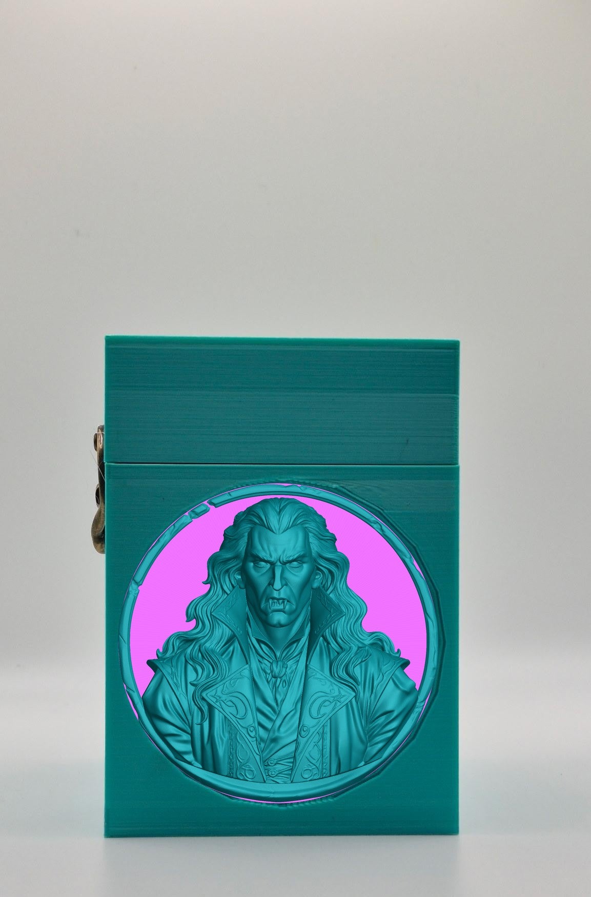 Gothic Vampire Card Box — Green
