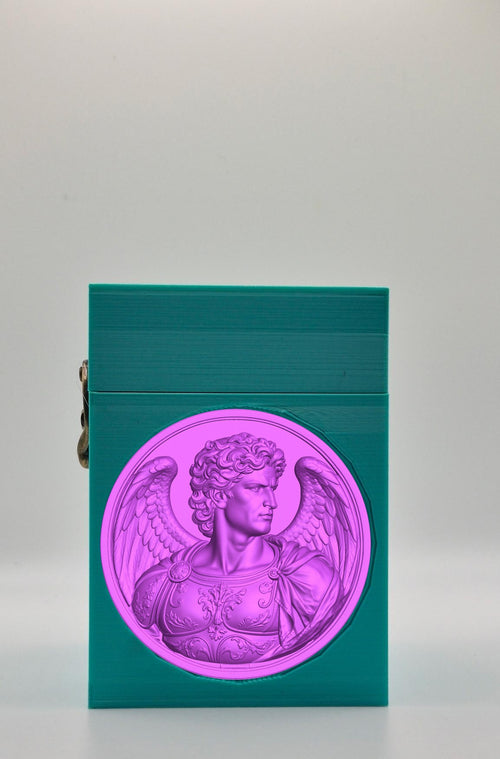 Angel Card Box — Green