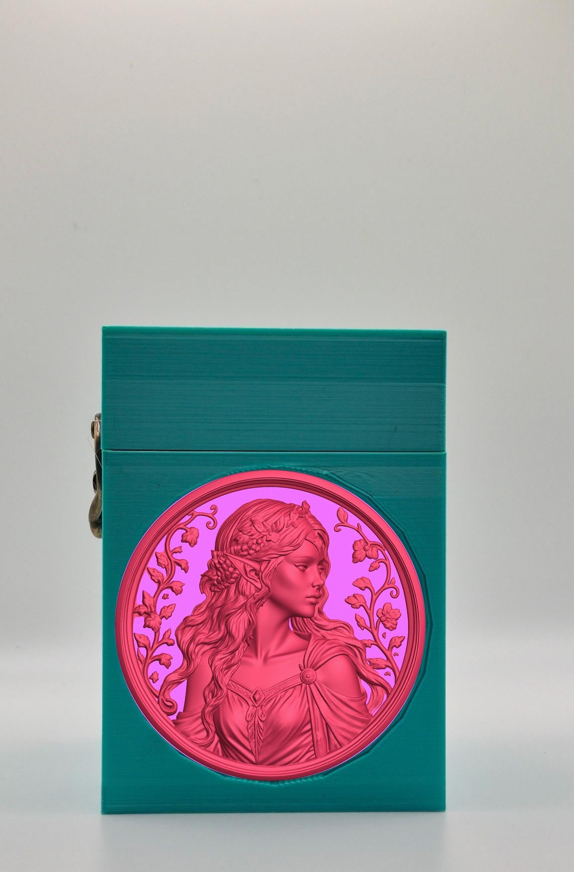 Elf Maiden Card Box — Green