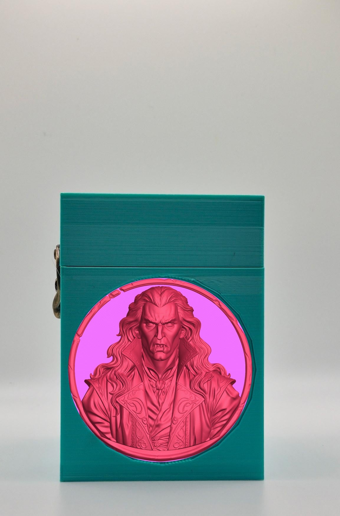 Gothic Vampire Card Box — Green