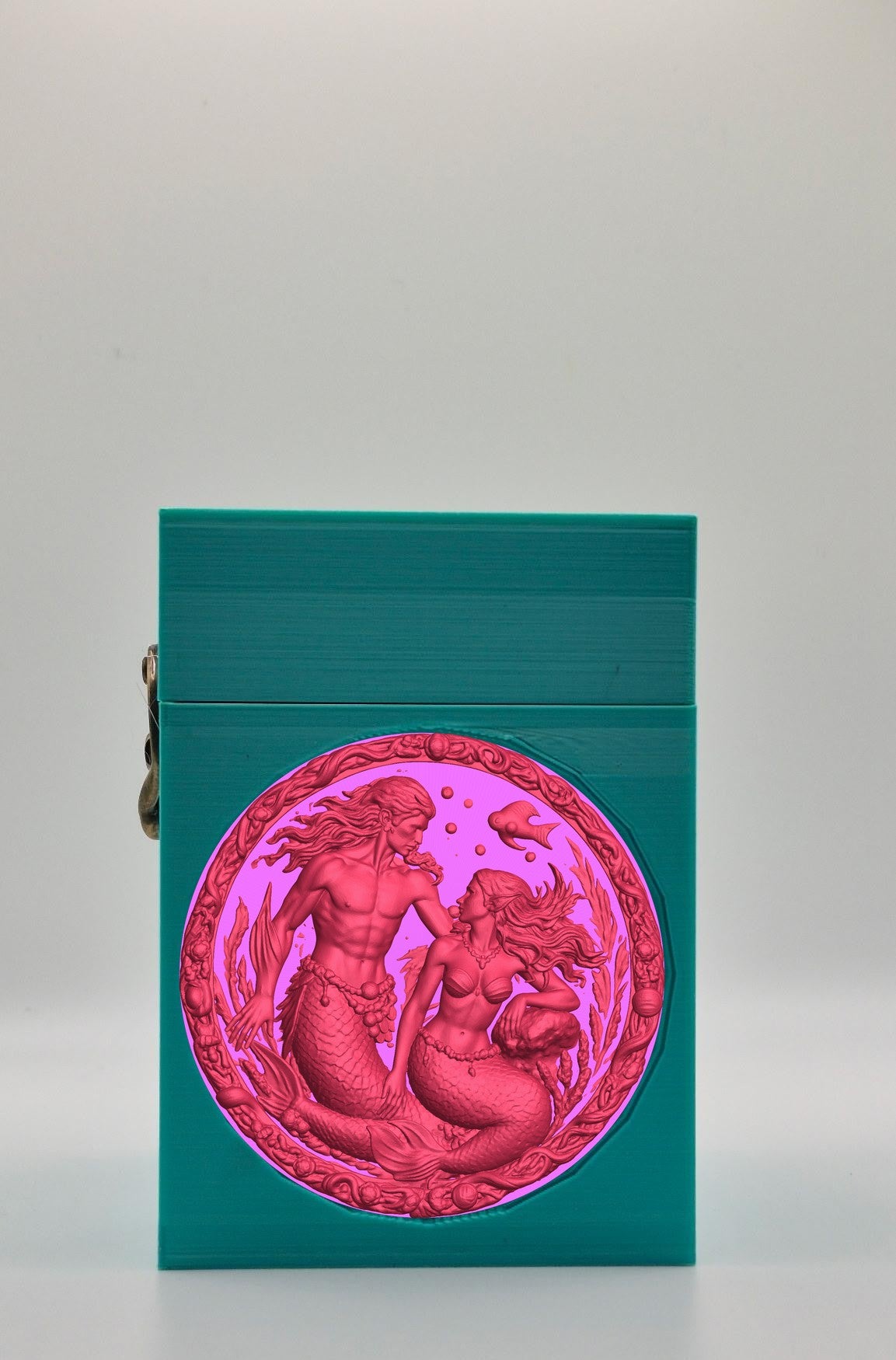 Merfolk Card Box — Green