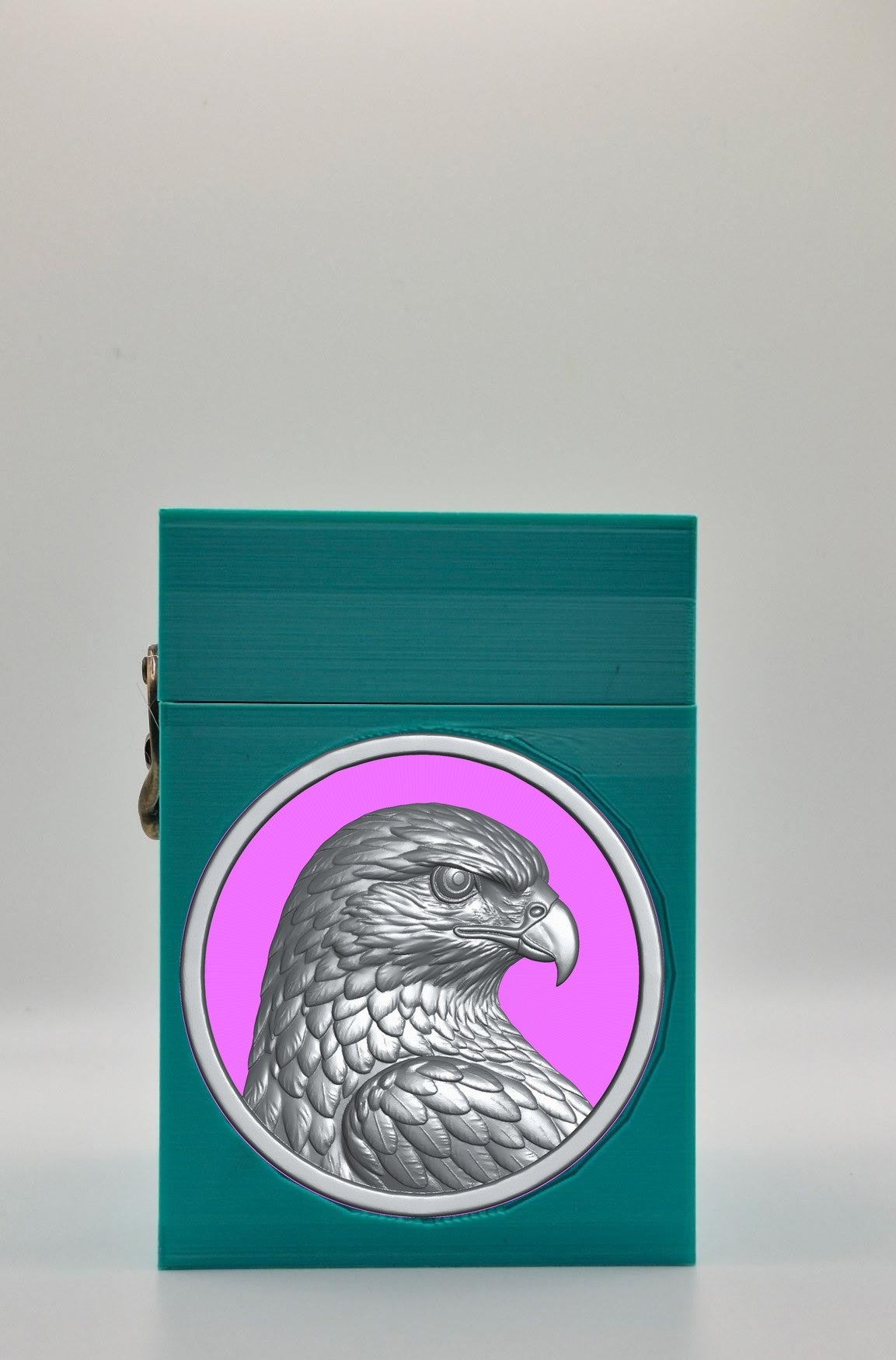Eagle Card Box — Green