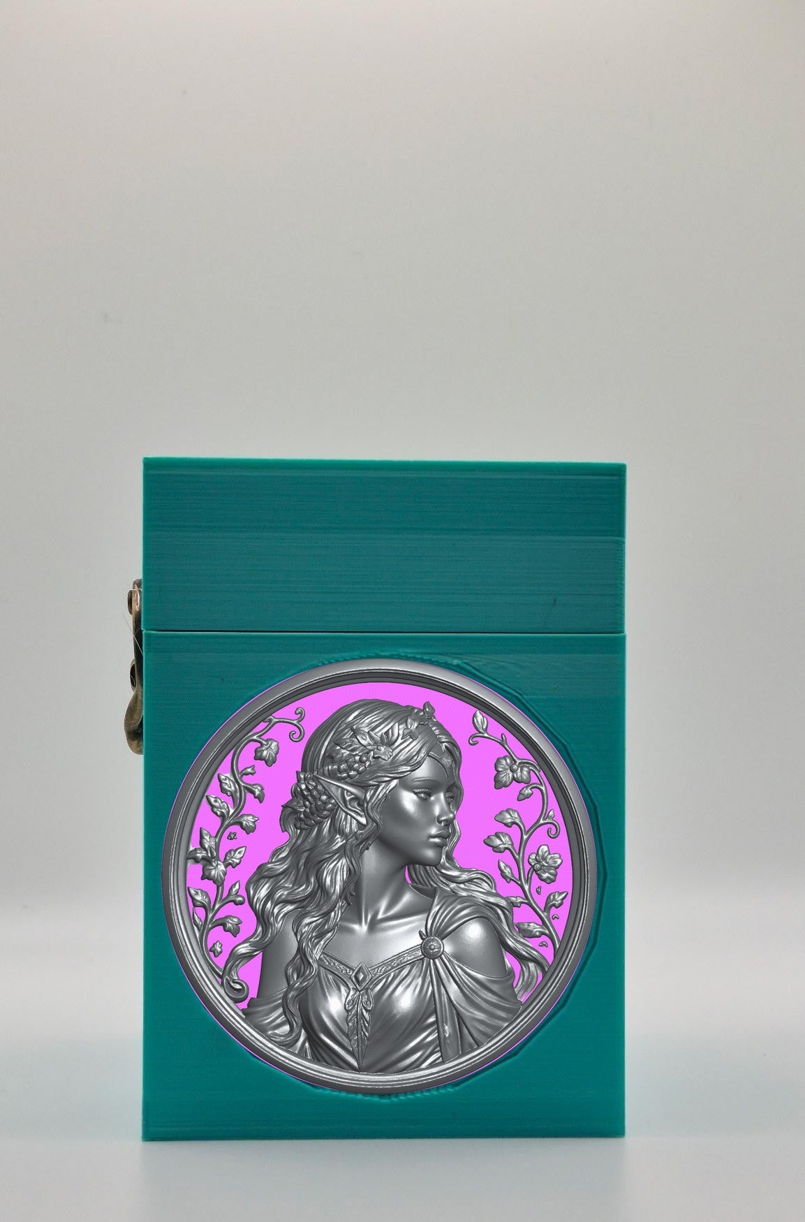 Elf Maiden Card Box — Green