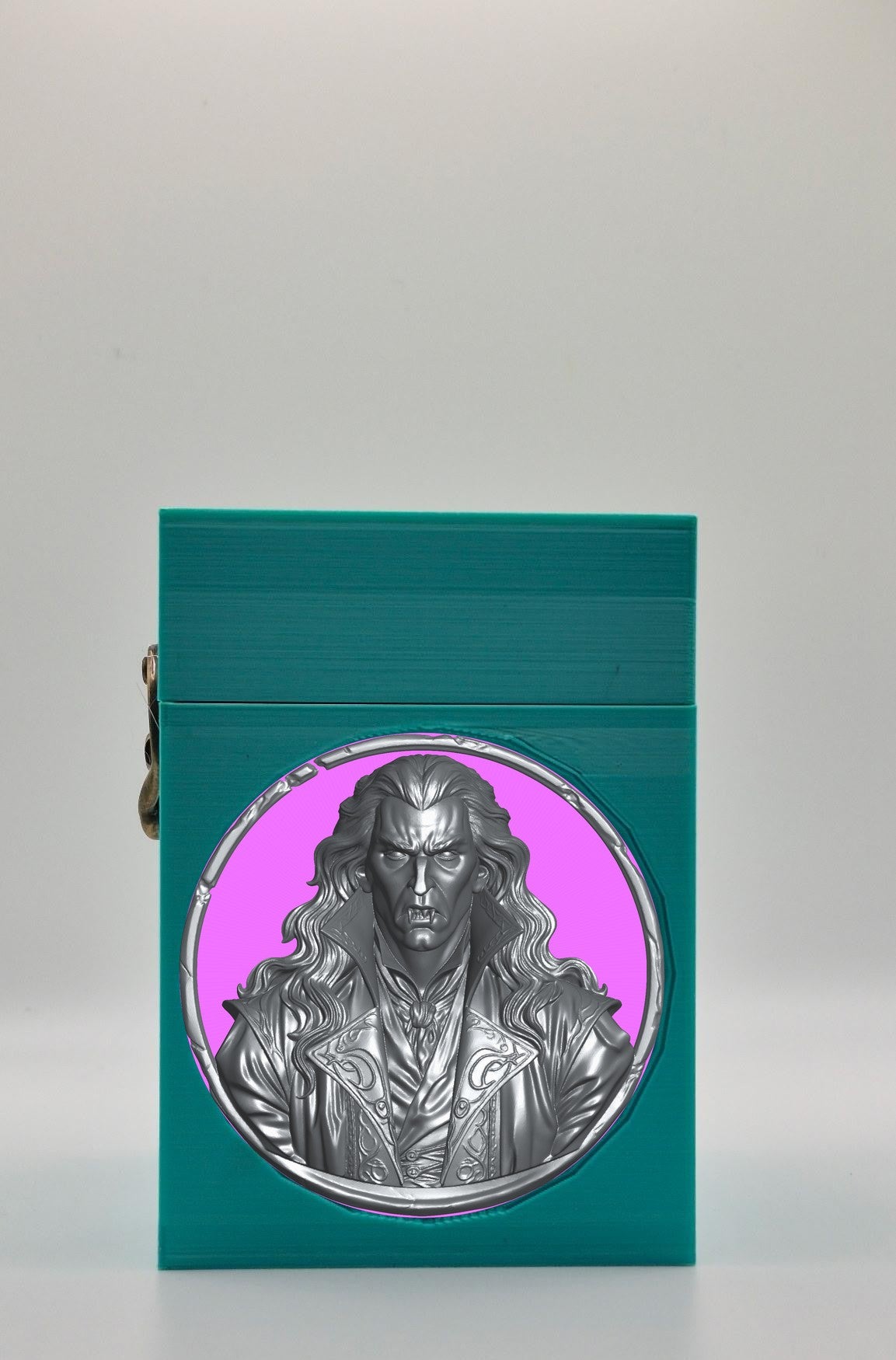 Gothic Vampire Card Box — Green