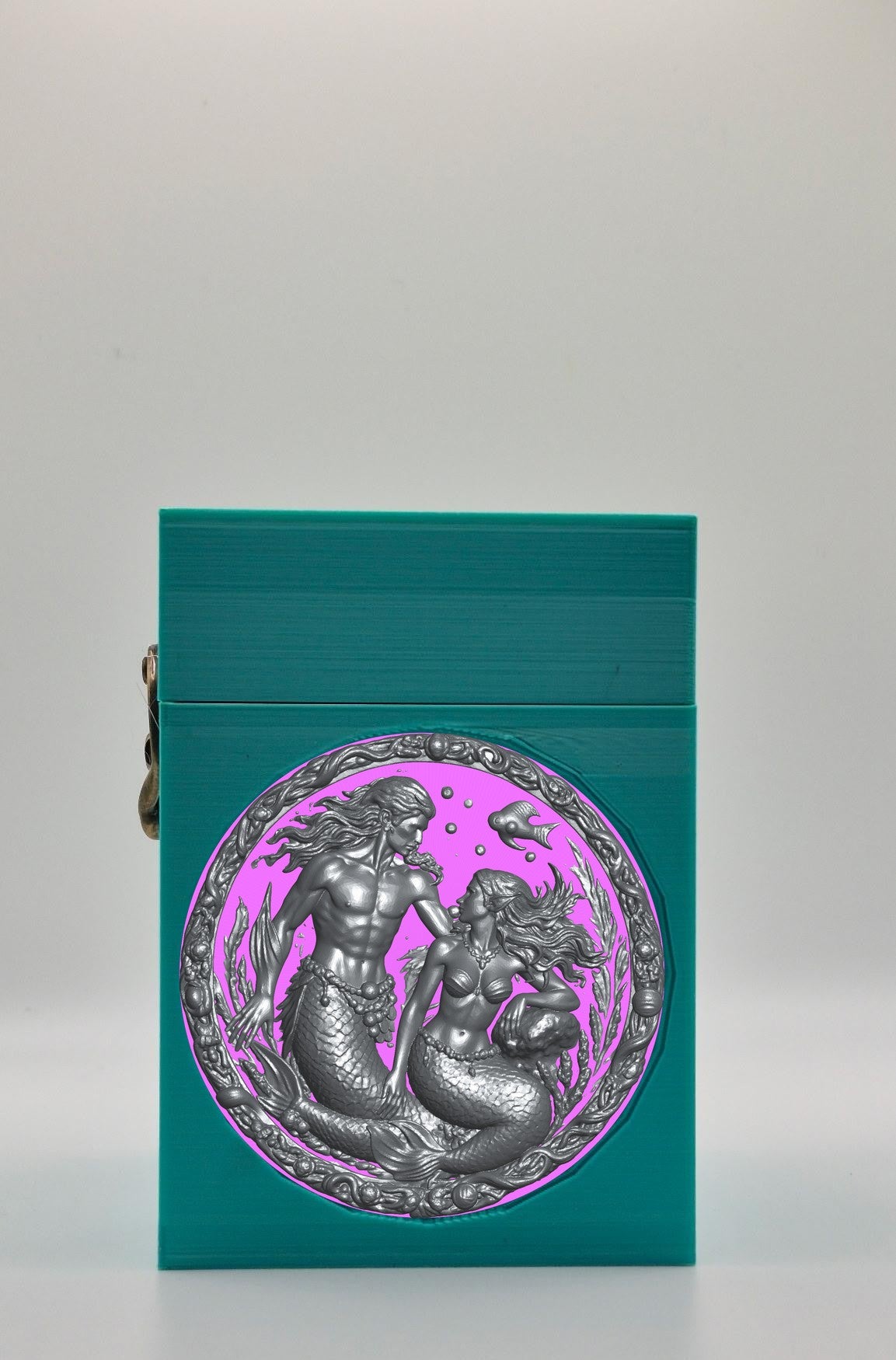 Merfolk Card Box — Green