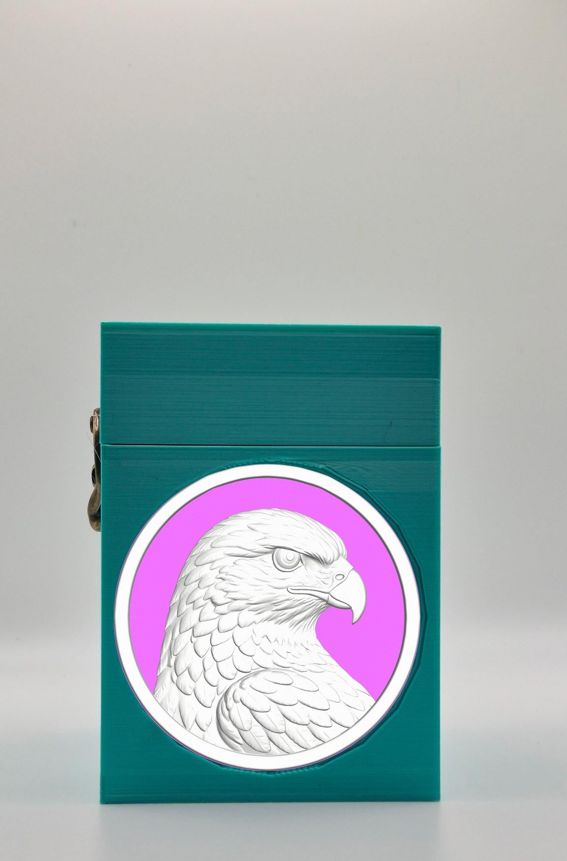 Eagle Card Box — Green