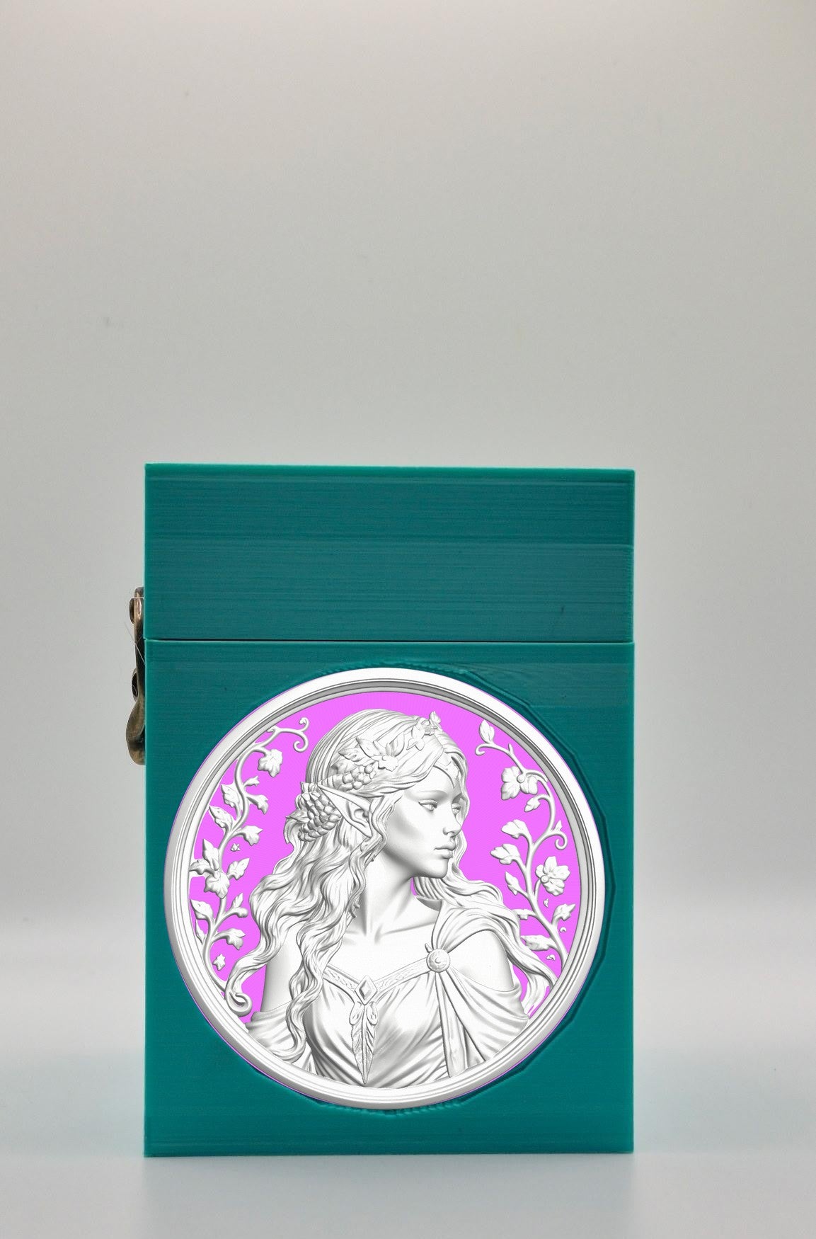 Elf Maiden Card Box — Green