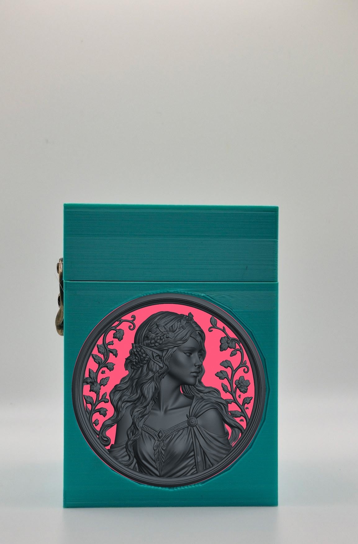 Elf Maiden Card Box — Green