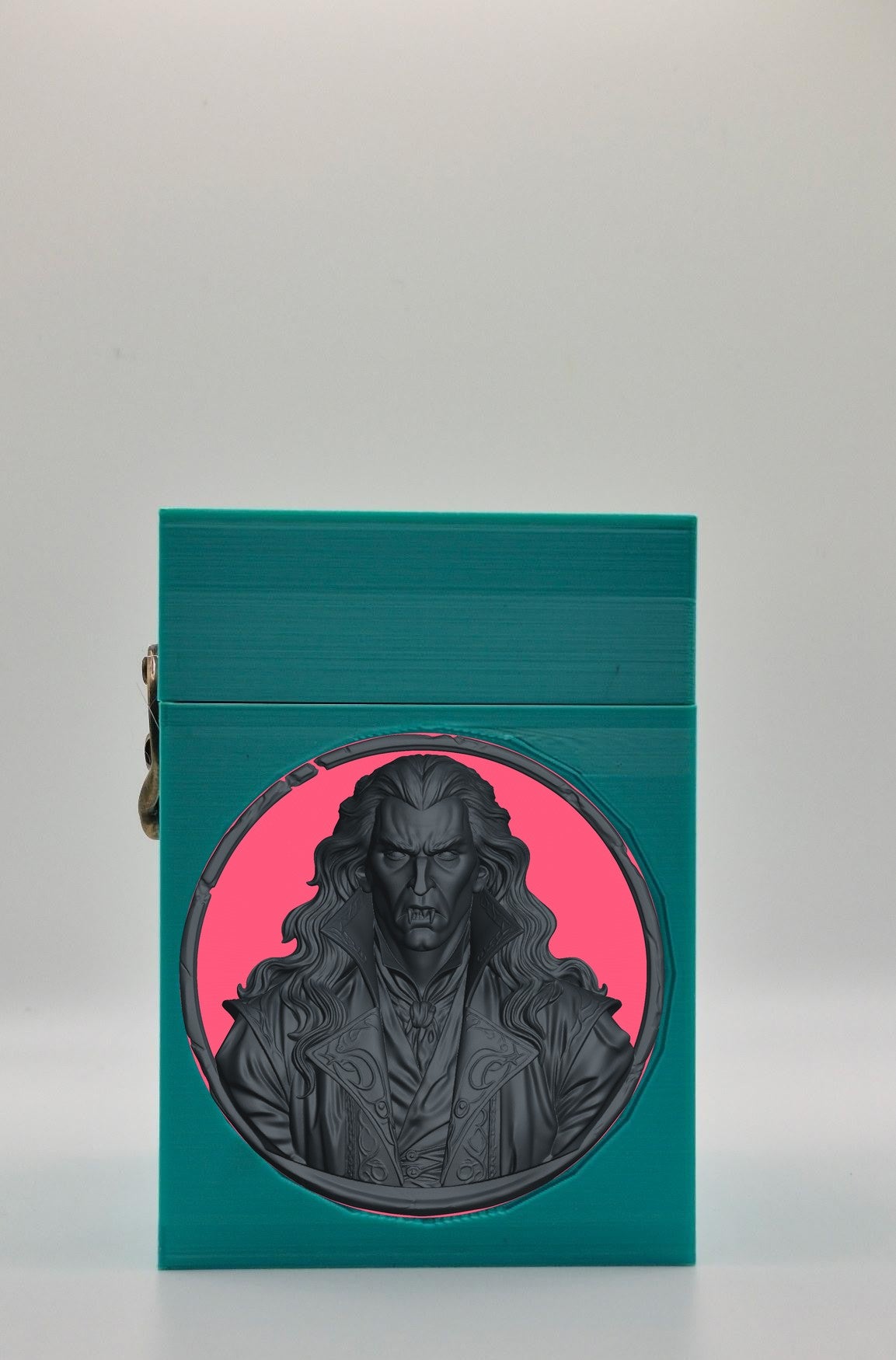 Gothic Vampire Card Box — Green