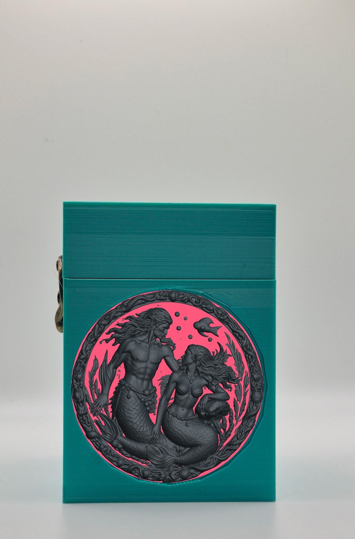 Merfolk Card Box — Green
