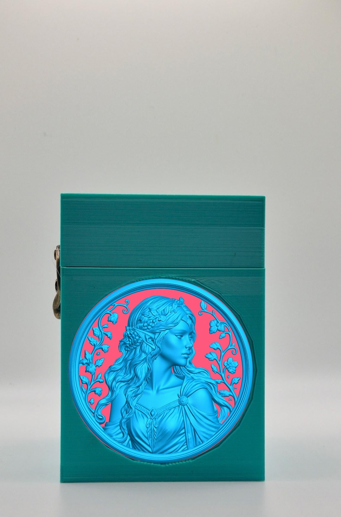 Elf Maiden Card Box — Green
