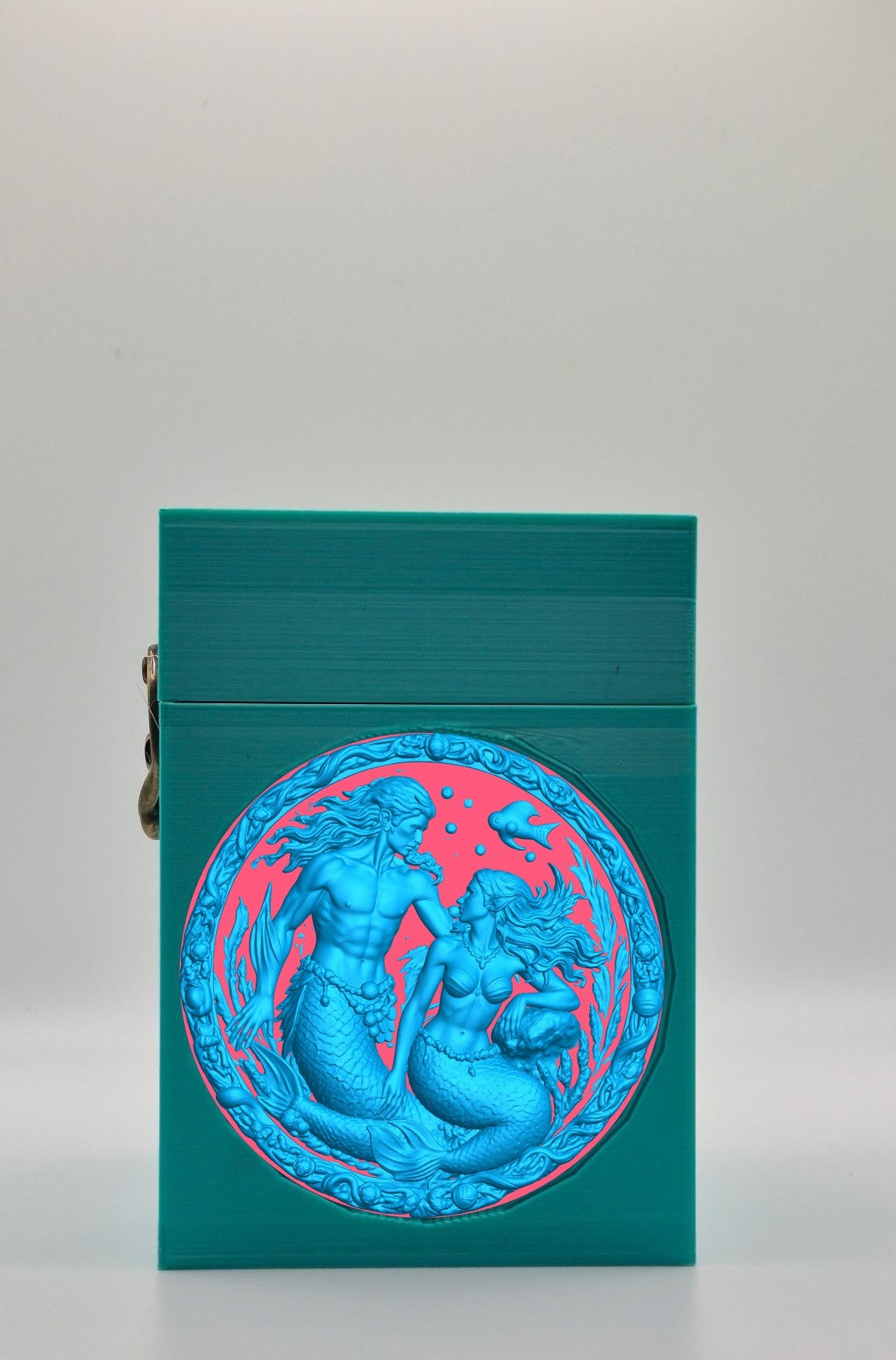 Merfolk Card Box — Green