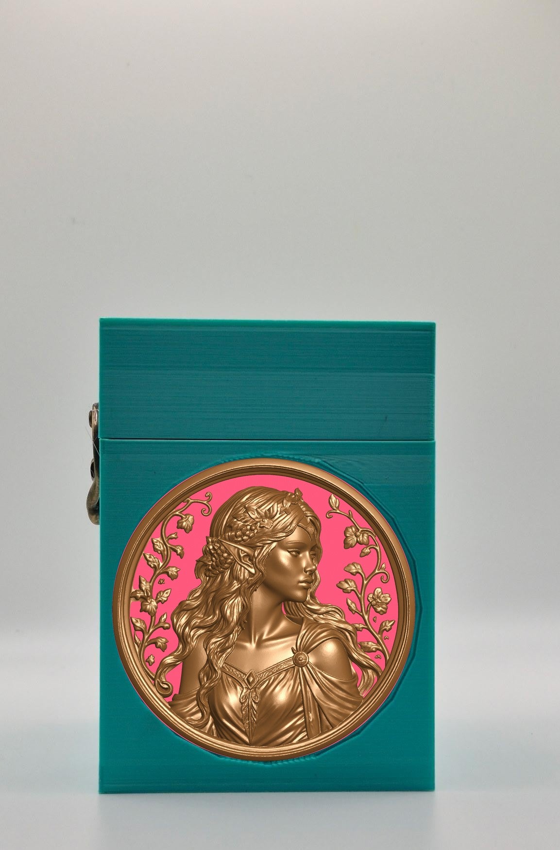 Elf Maiden Card Box — Green