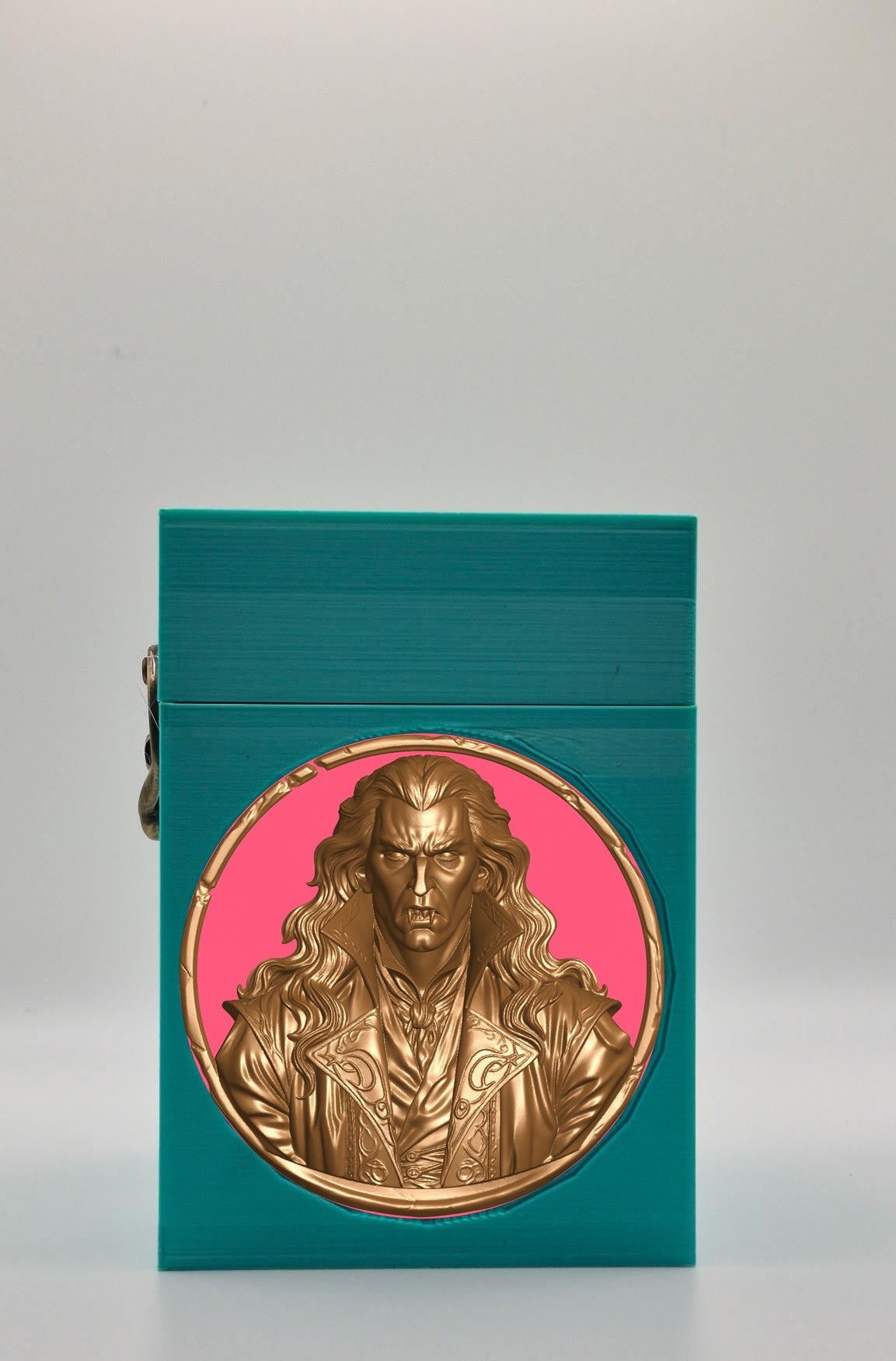 Gothic Vampire Card Box — Green