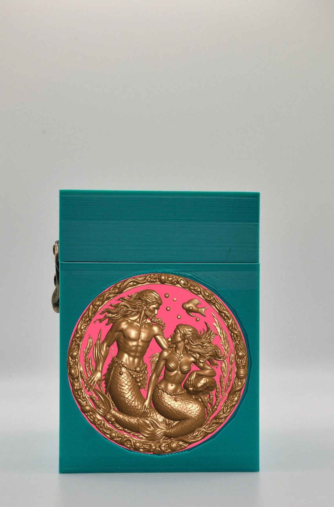 Merfolk Card Box — Green