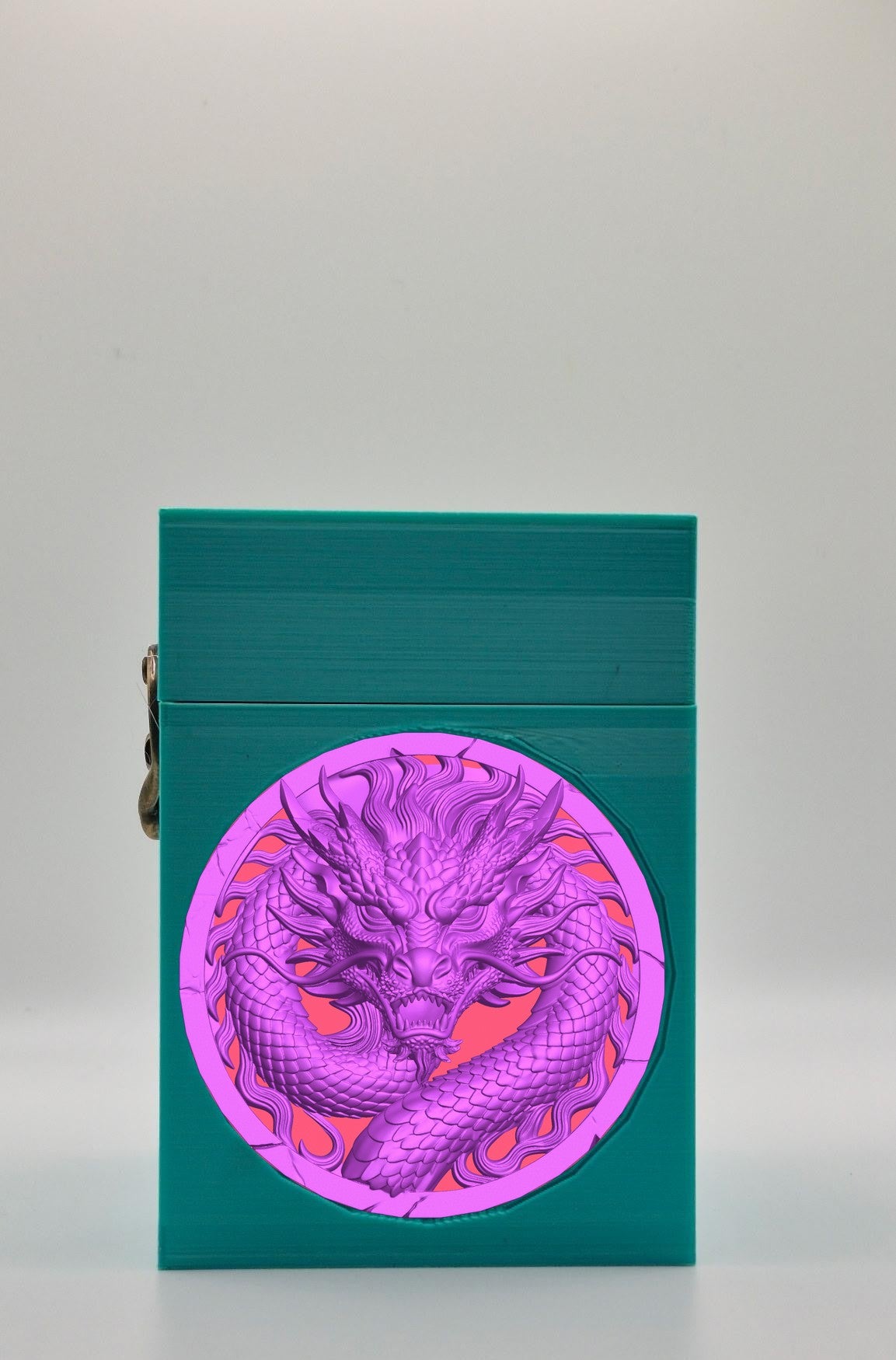 Dragon Card Box — Green