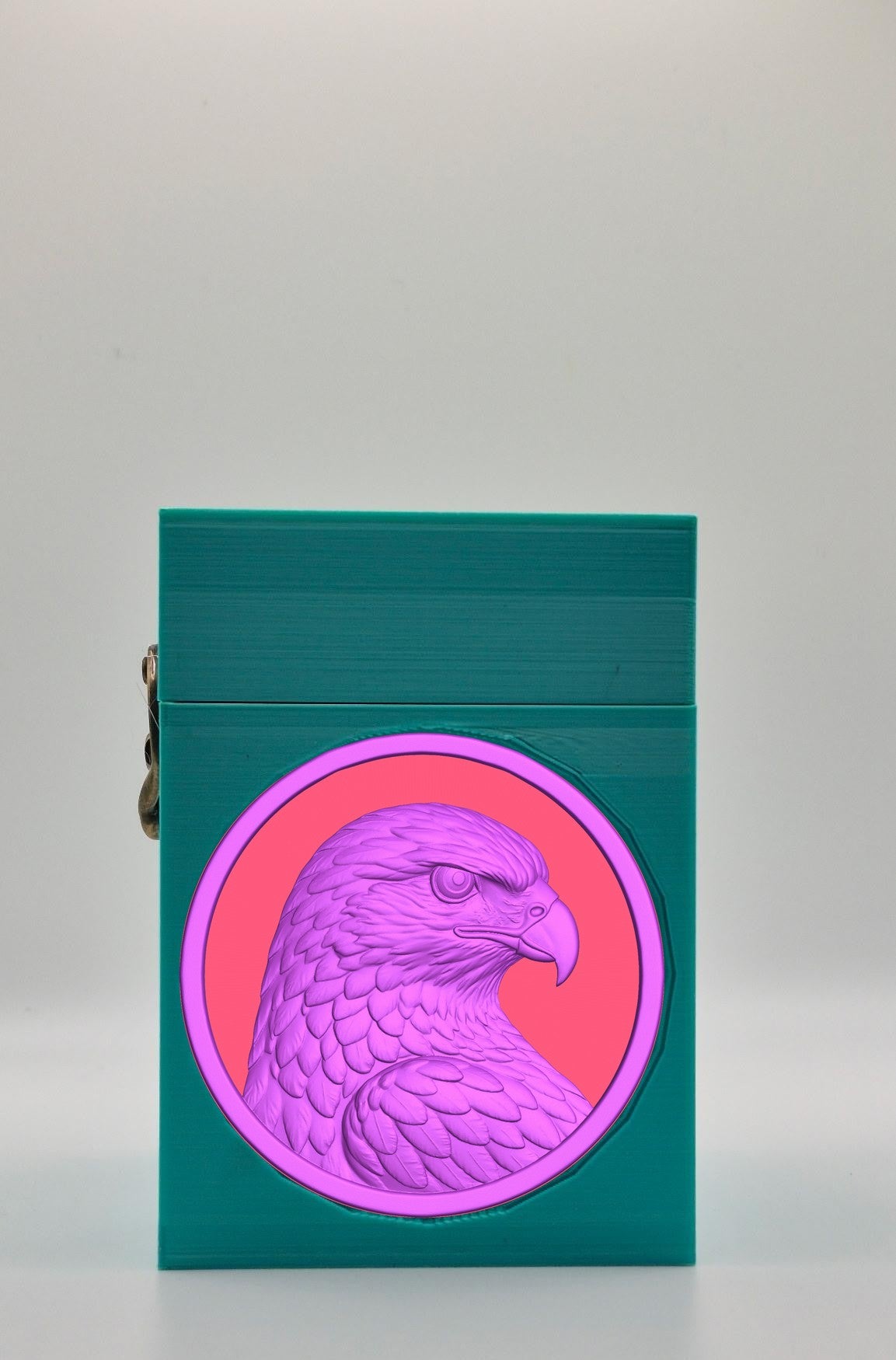Eagle Card Box — Green