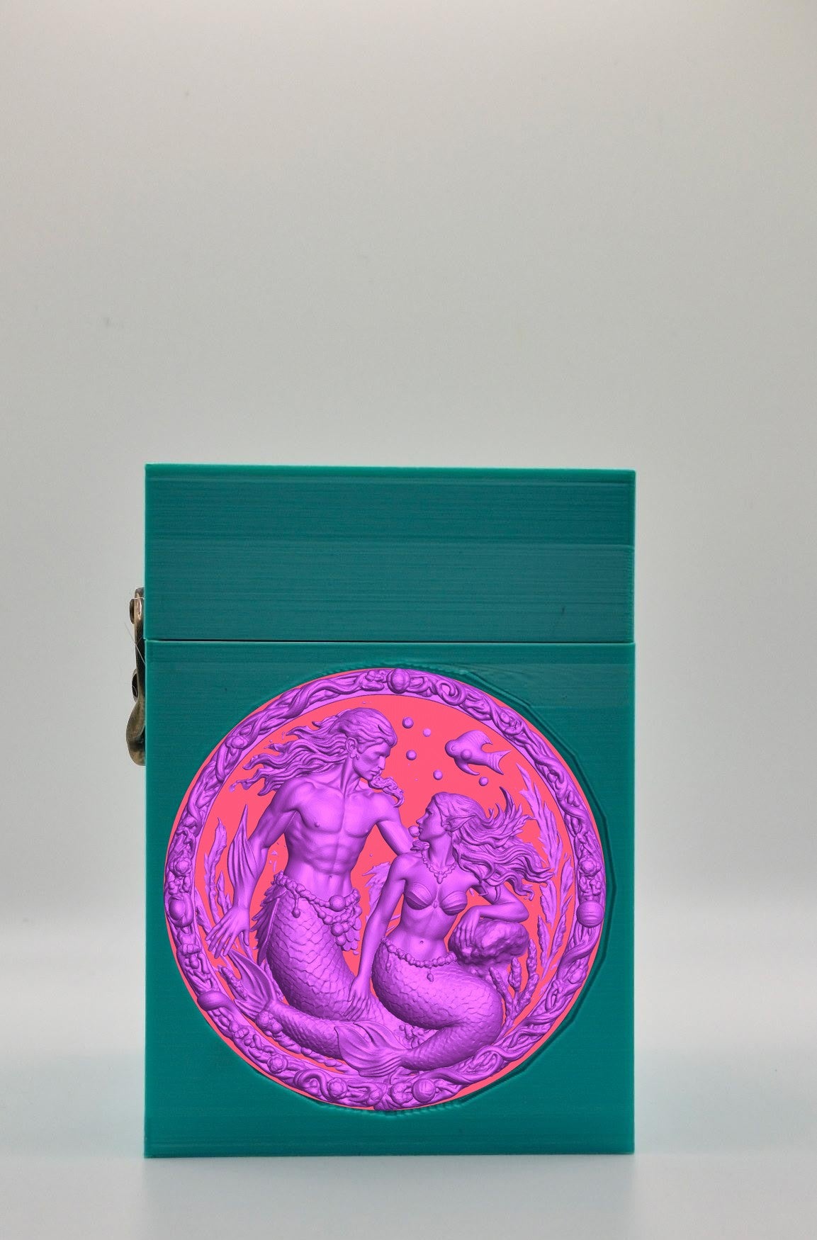 Merfolk Card Box — Green