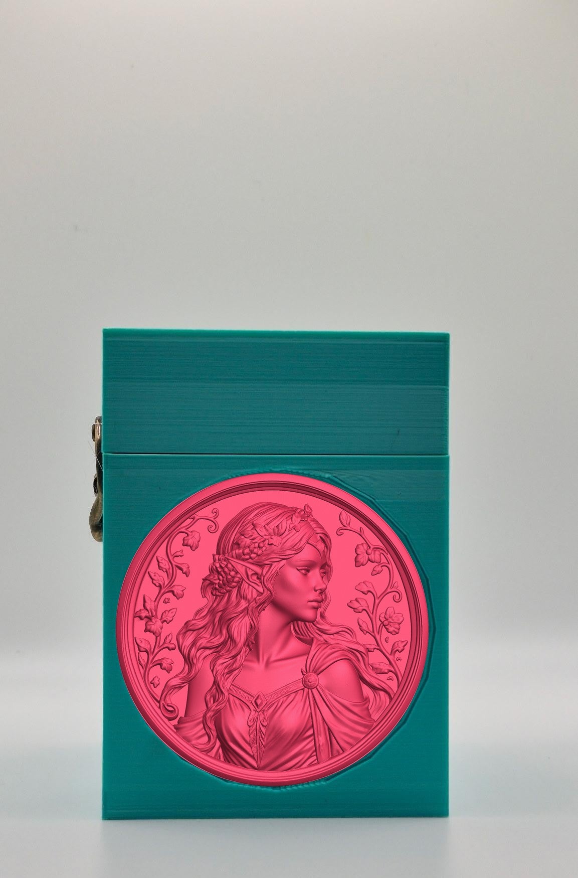 Elf Maiden Card Box — Green