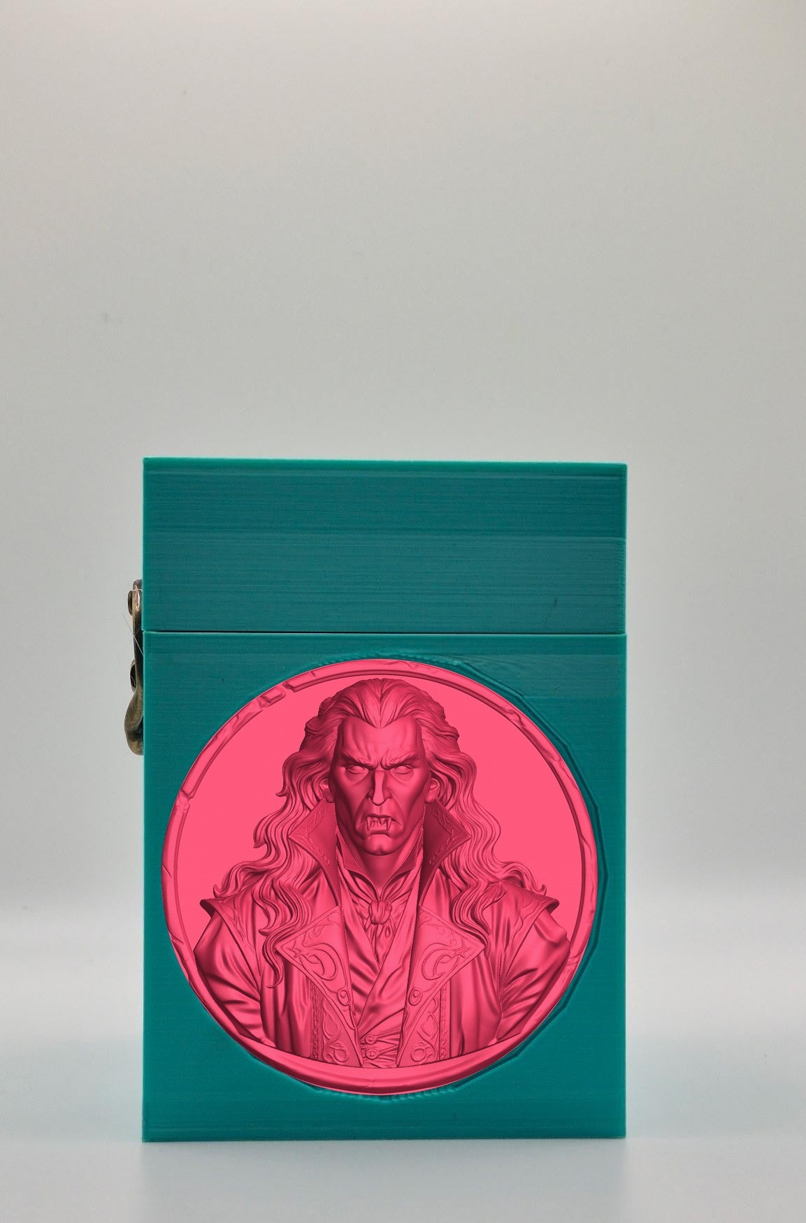 Gothic Vampire Card Box — Green