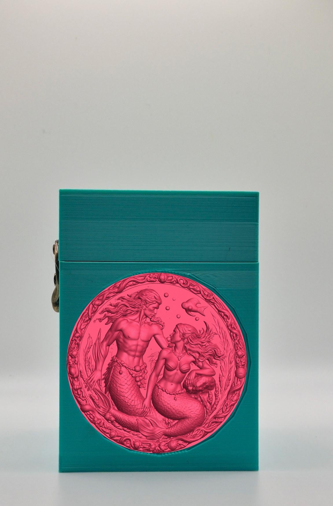 Merfolk Card Box — Green