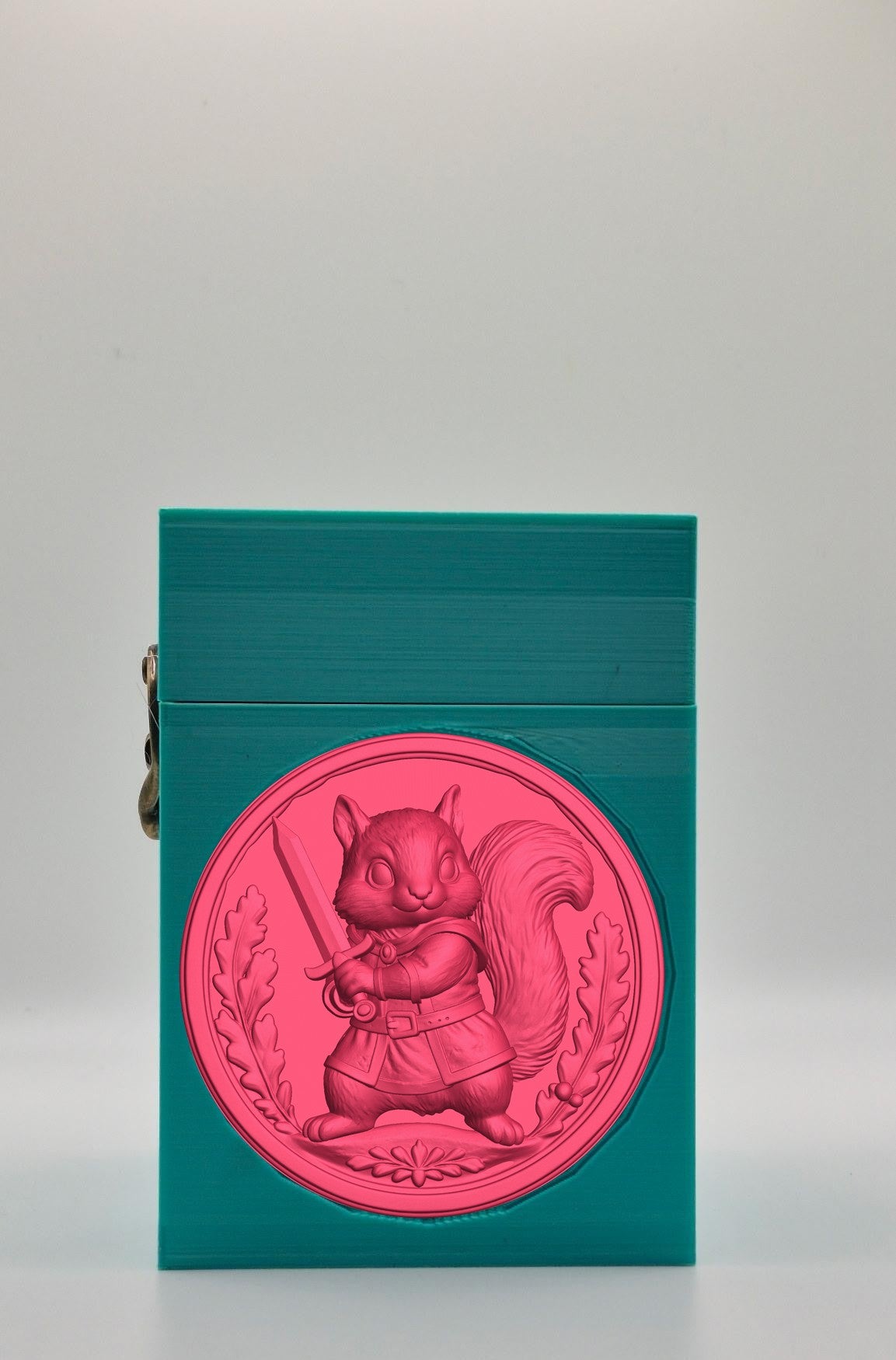 Squirrel Card Box — Green