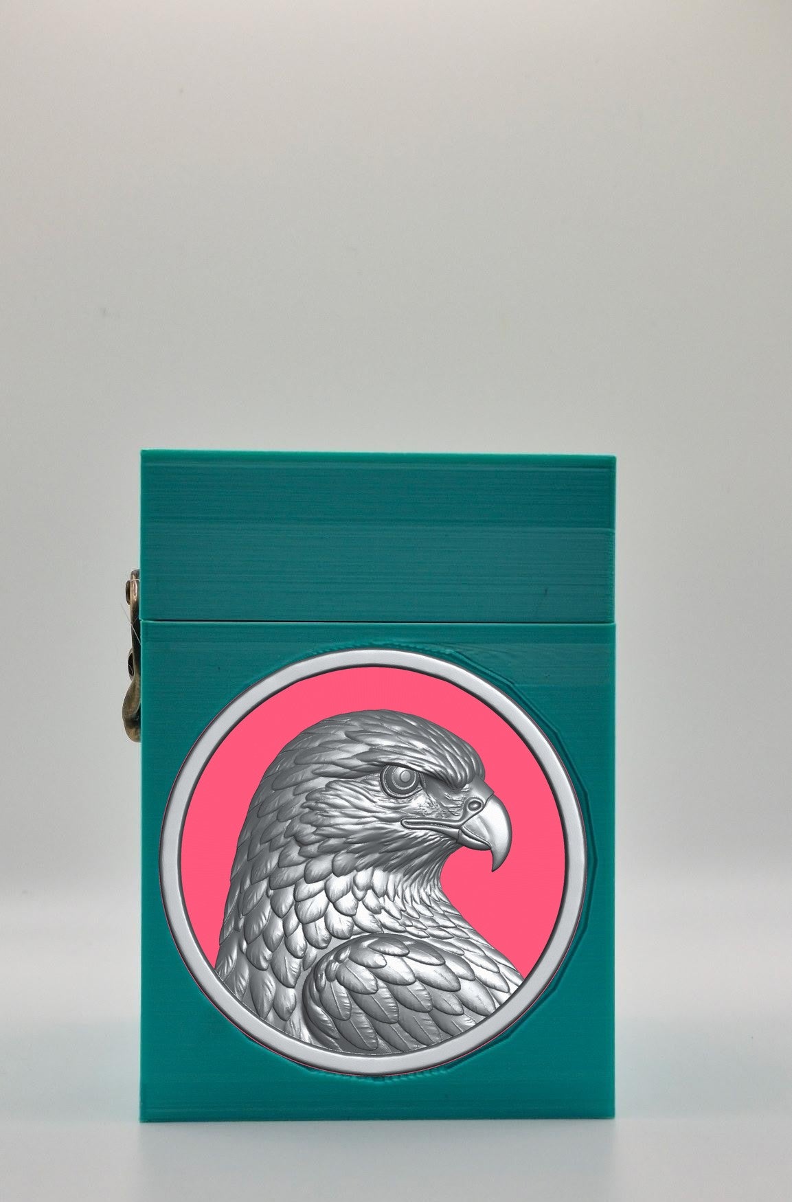 Eagle Card Box — Green