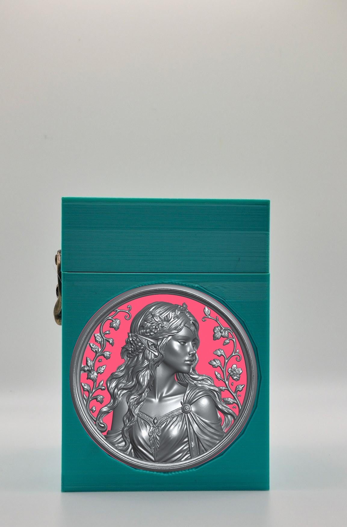 Elf Maiden Card Box — Green
