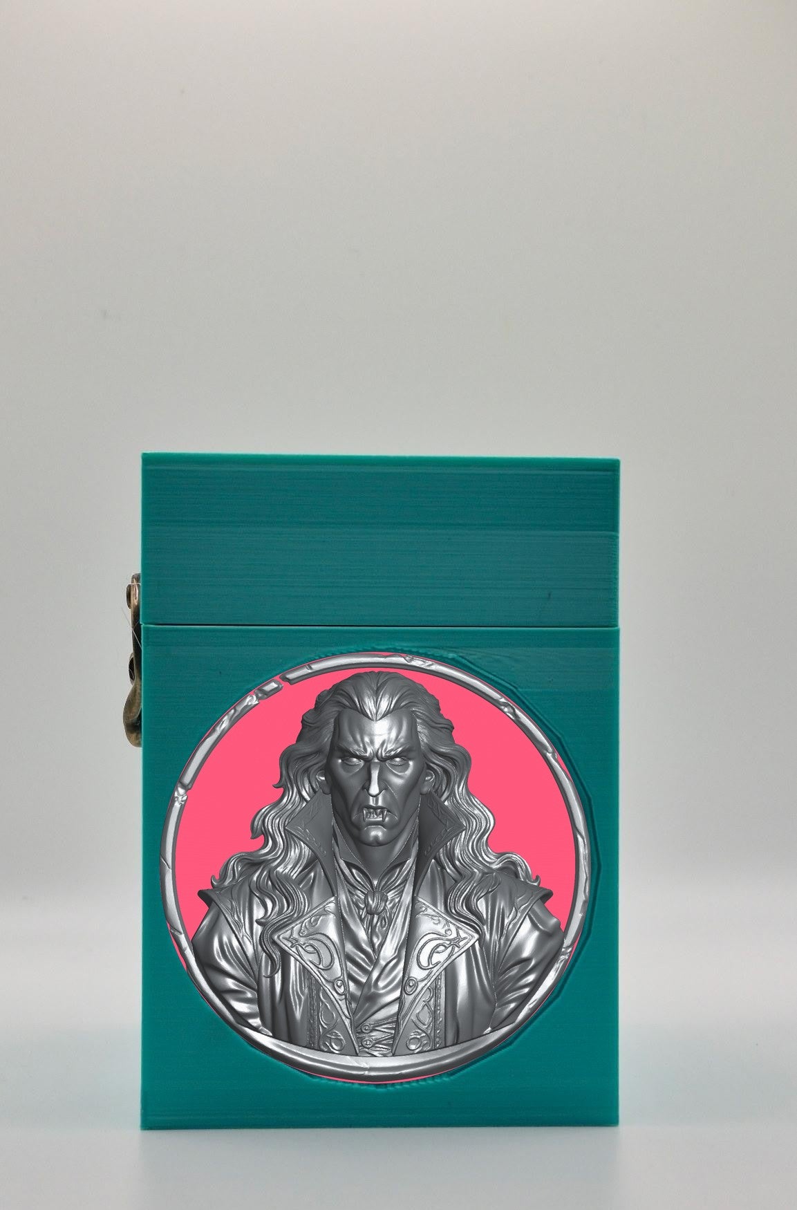 Gothic Vampire Card Box — Green