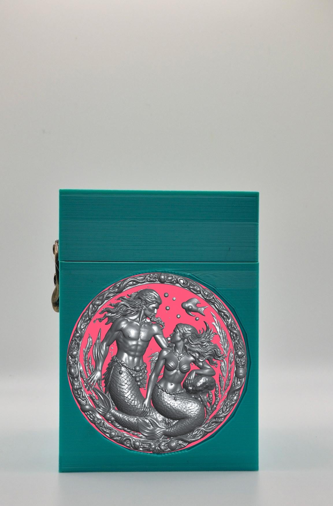 Merfolk Card Box — Green
