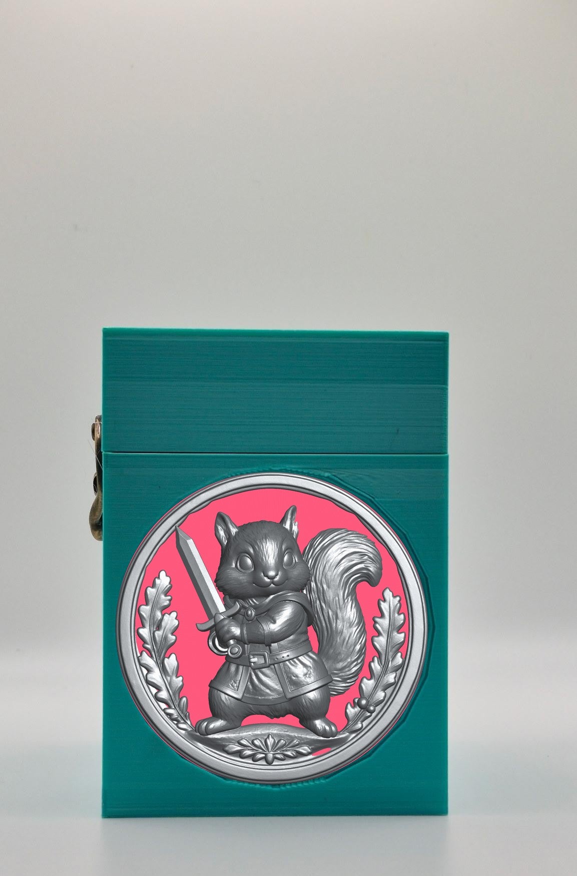 Squirrel Card Box — Green