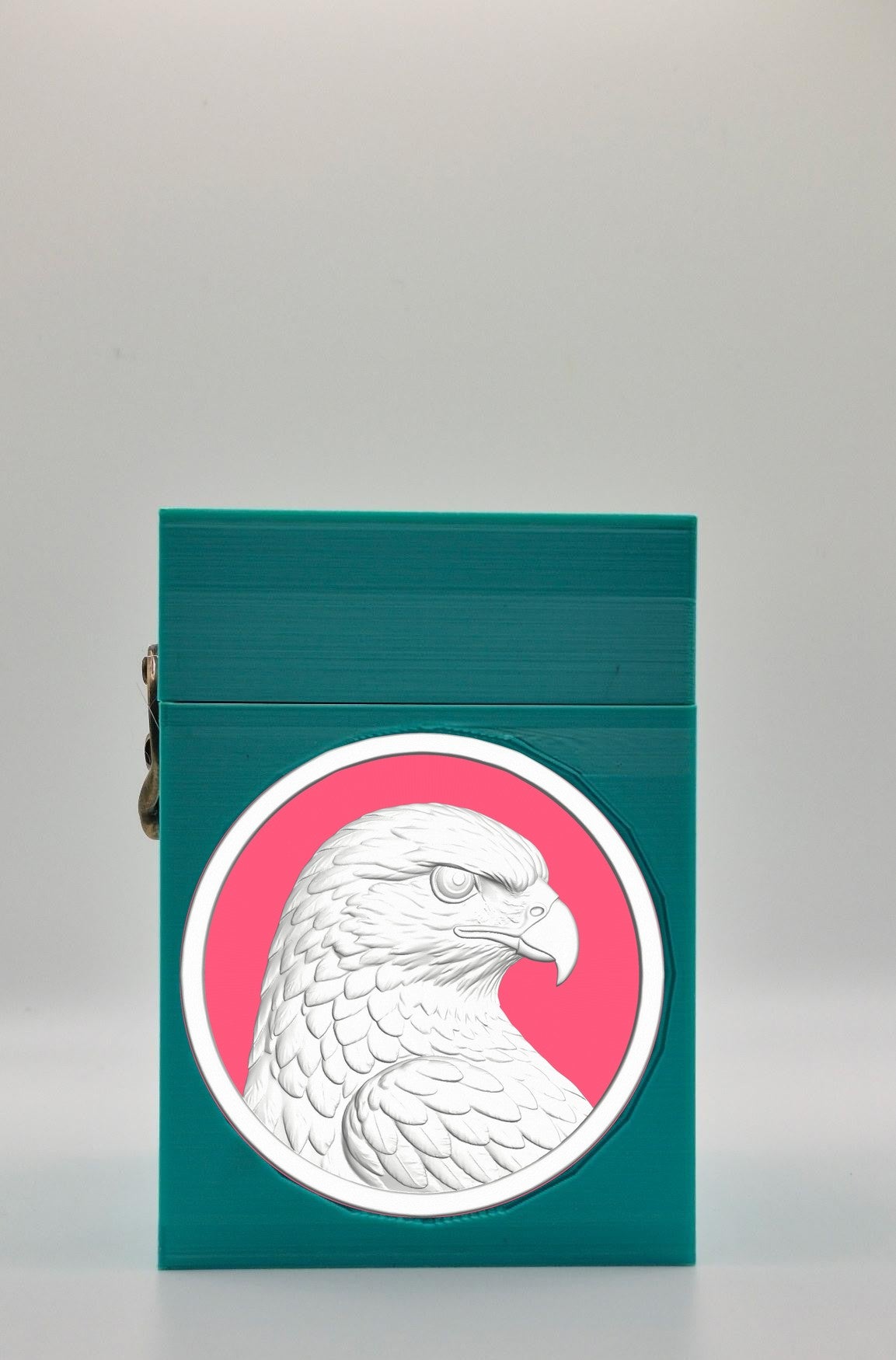 Eagle Card Box — Green