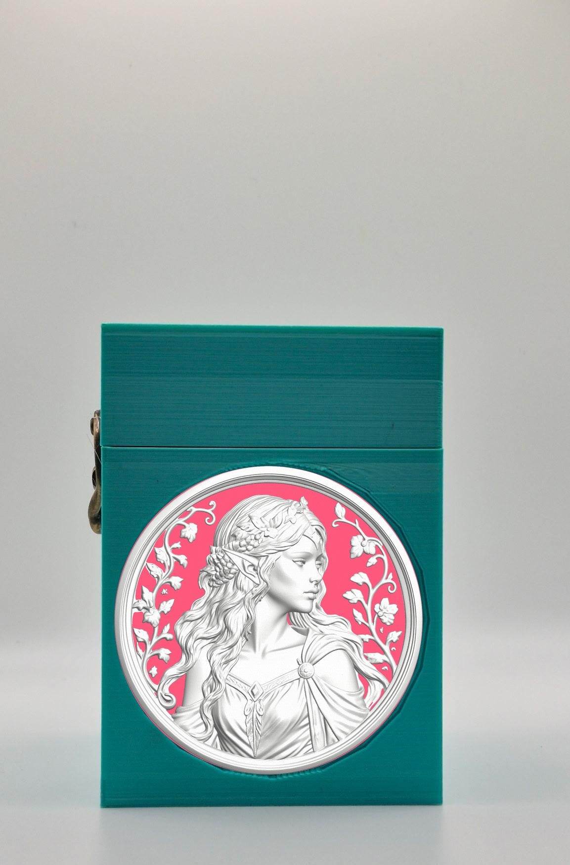 Elf Maiden Card Box — Green