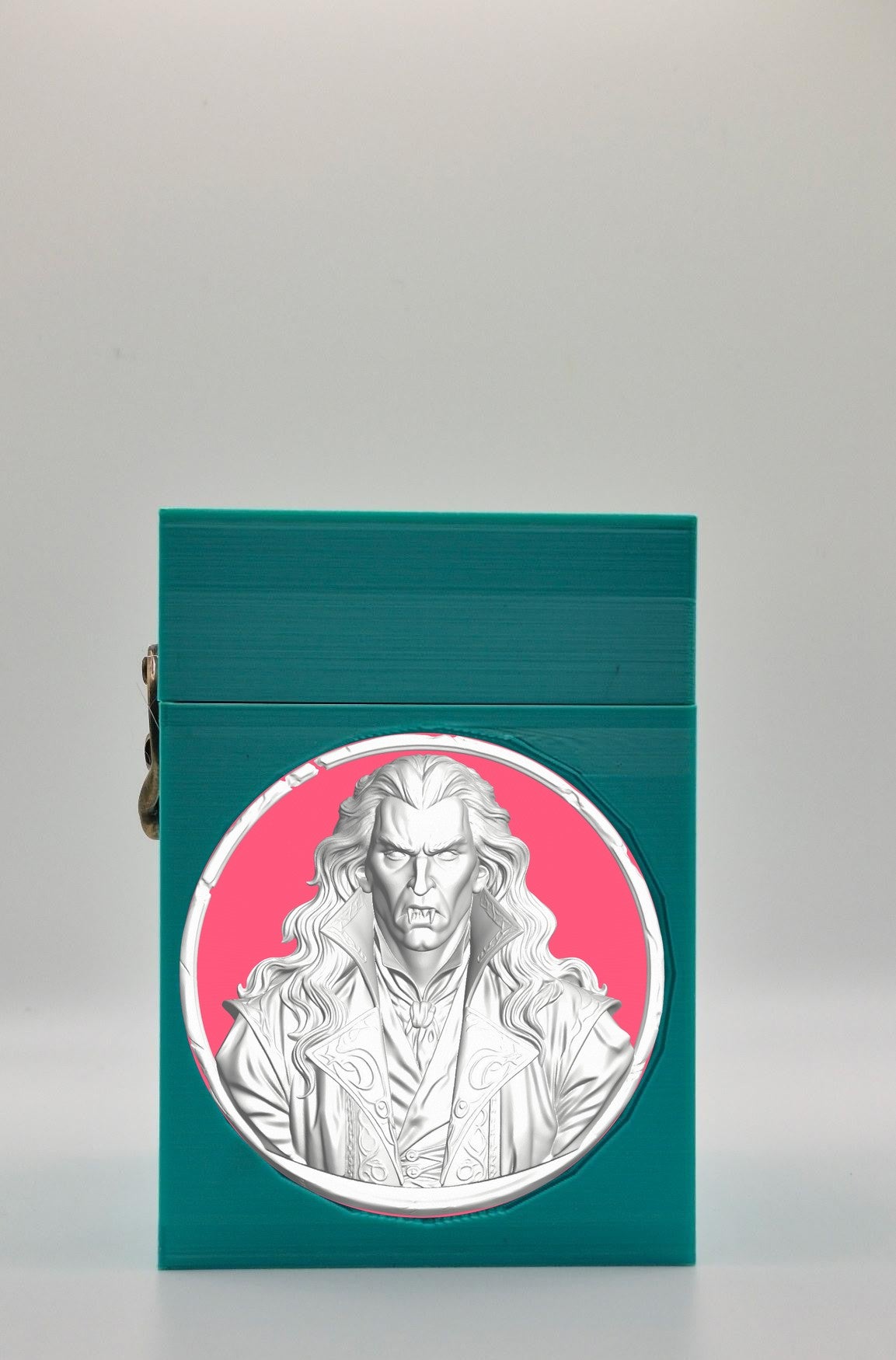 Gothic Vampire Card Box — Green