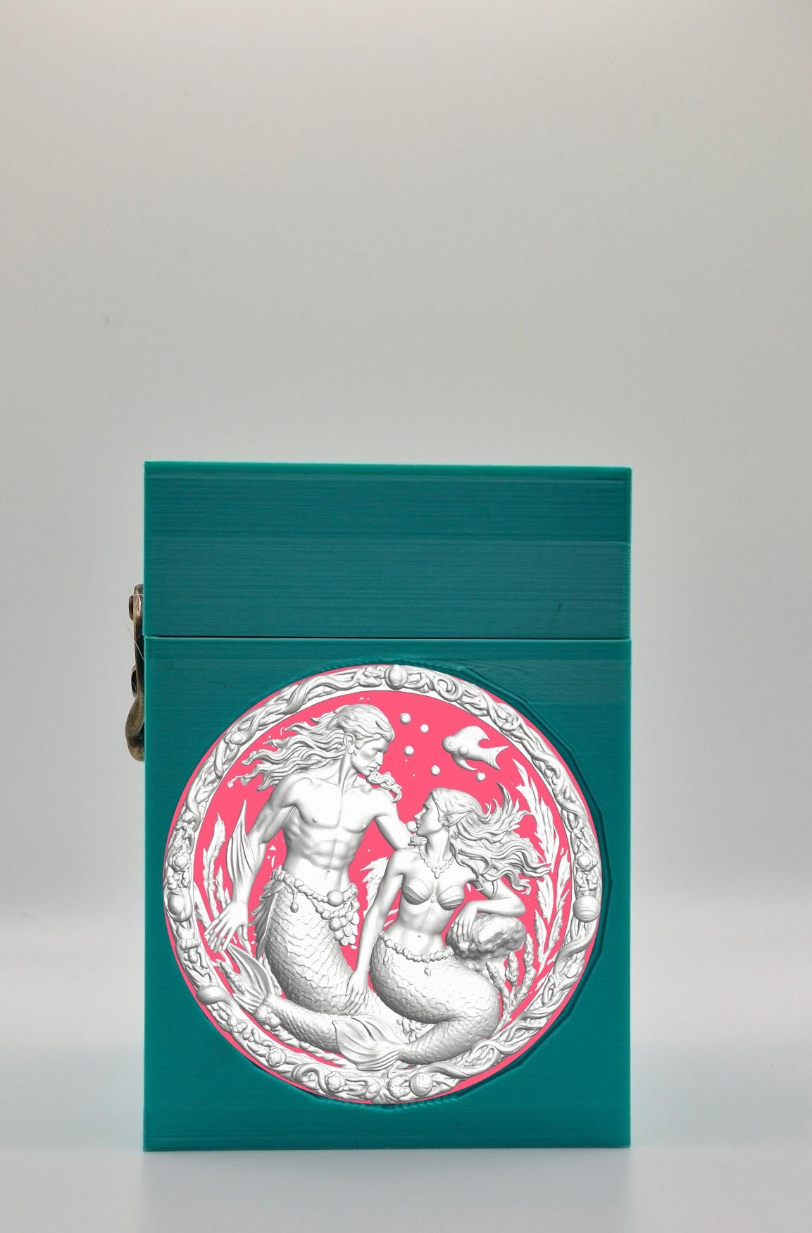 Merfolk Card Box — Green