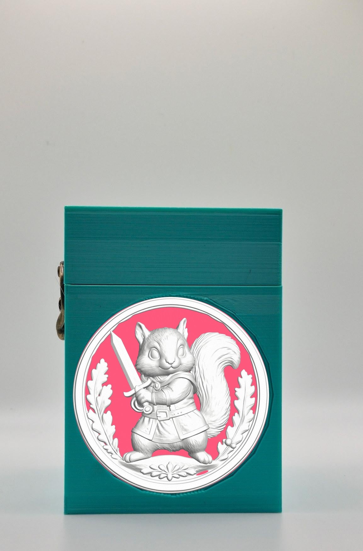 Squirrel Card Box — Green