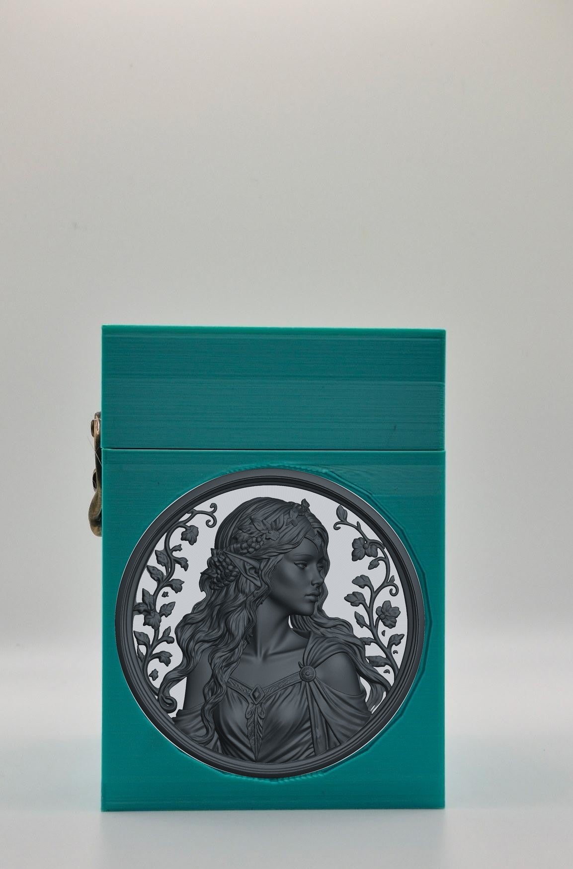 Elf Maiden Card Box — Green