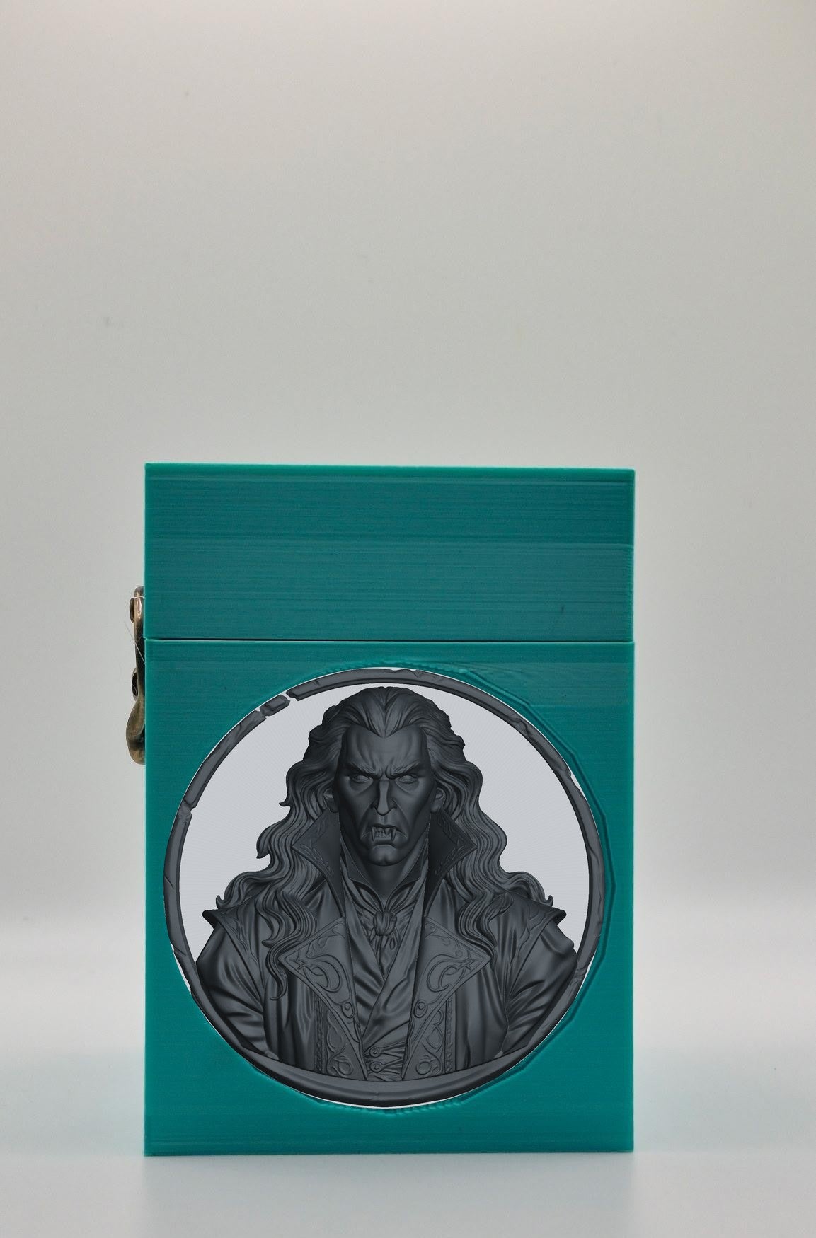 Gothic Vampire Card Box — Green