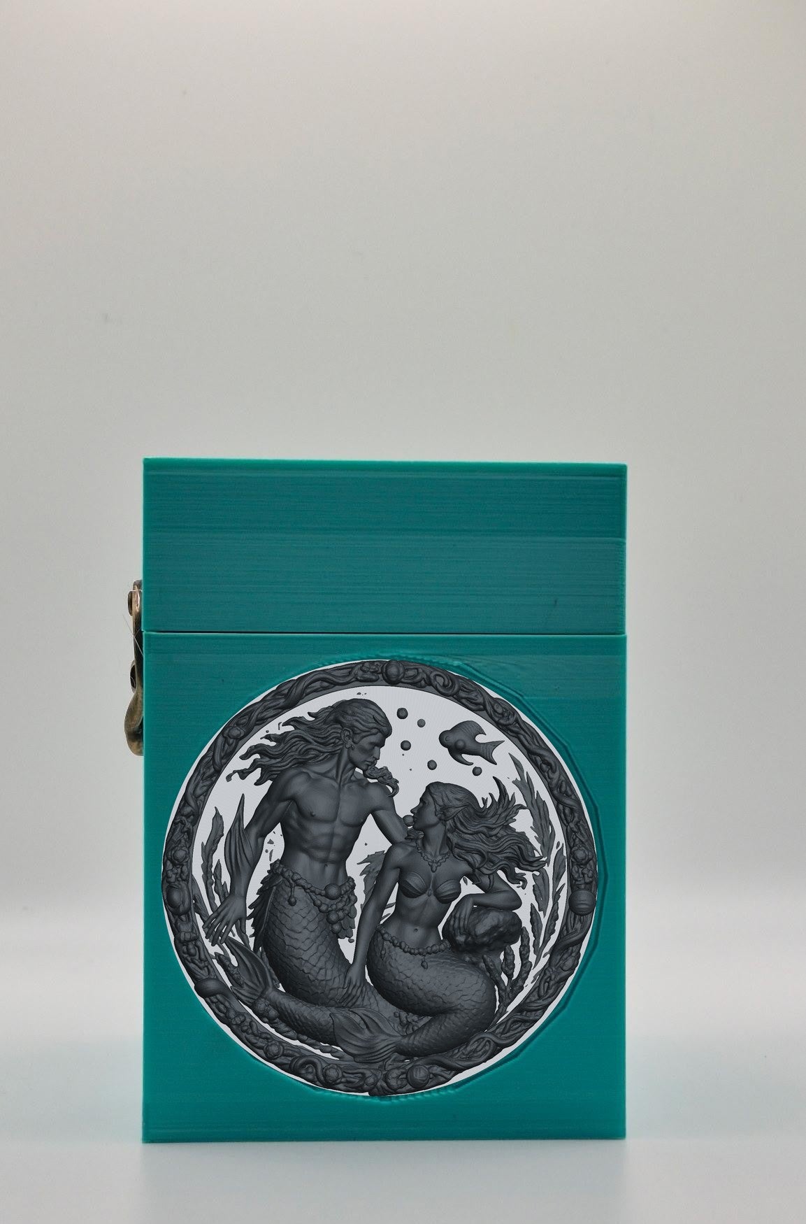 Merfolk Card Box — Green