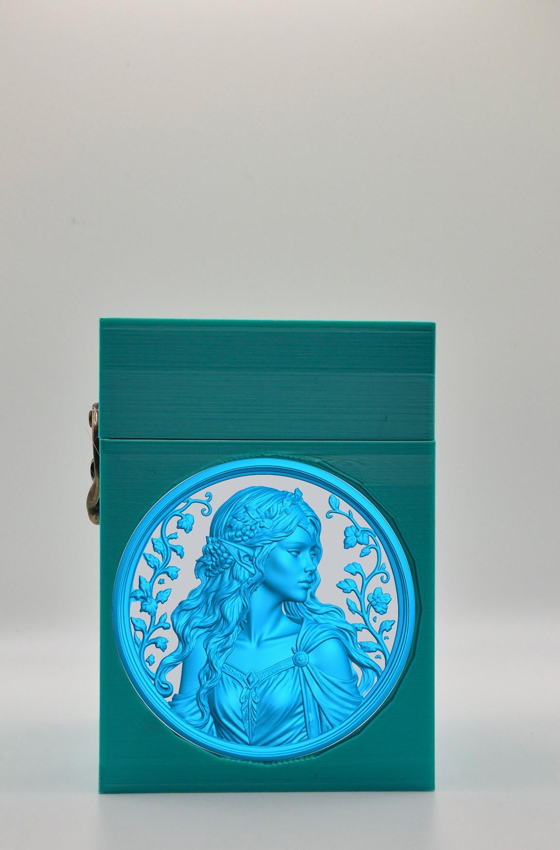 Elf Maiden Card Box — Green