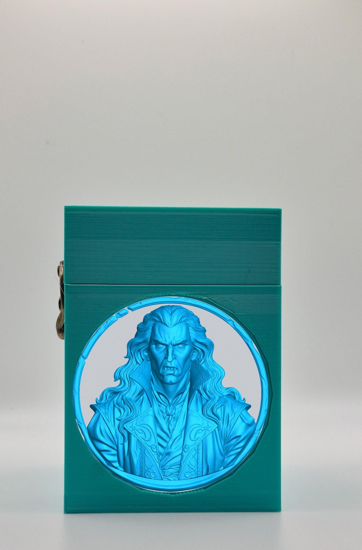 Gothic Vampire Card Box — Green
