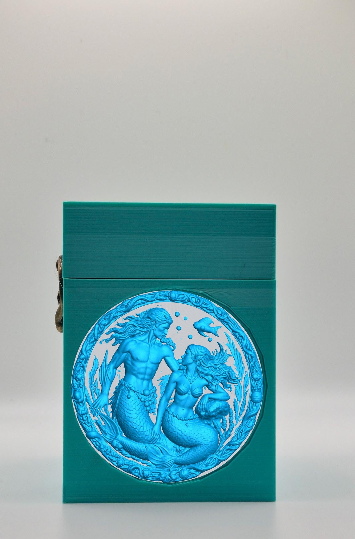 Merfolk Card Box — Green