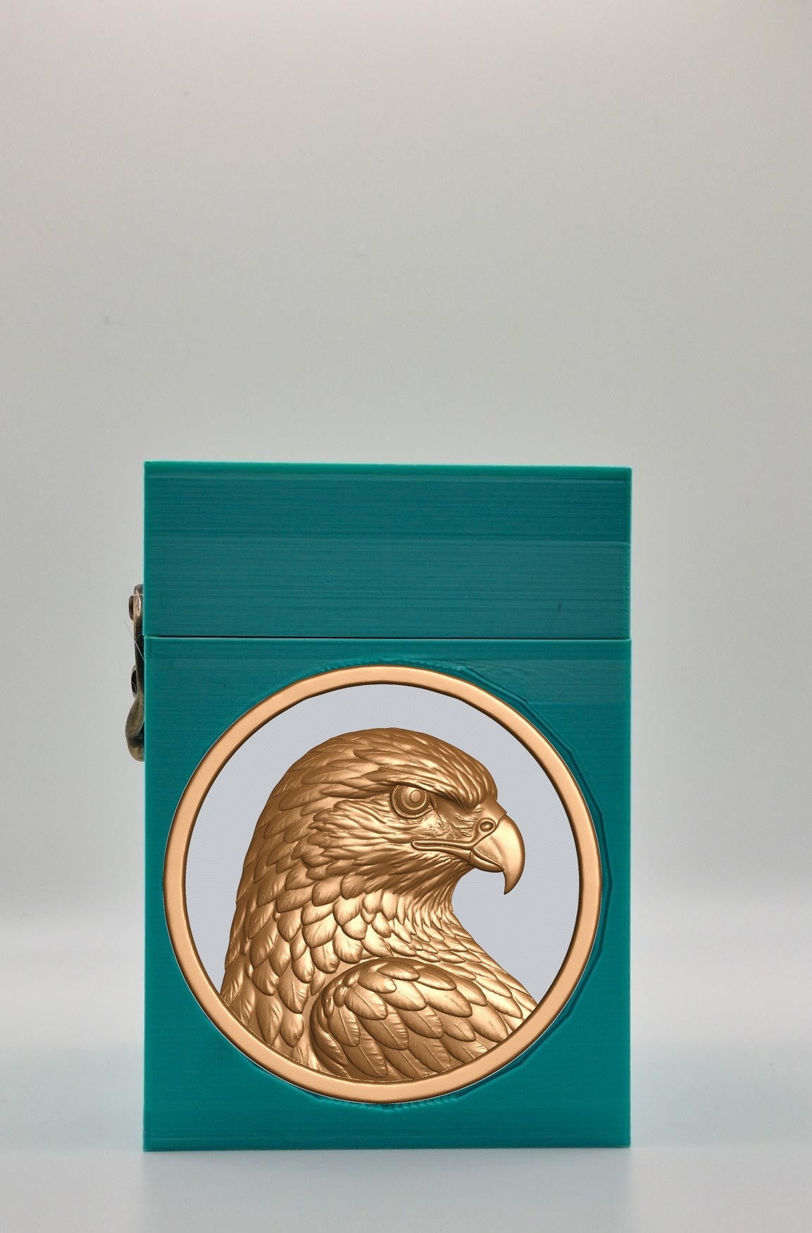 Eagle Card Box — Green
