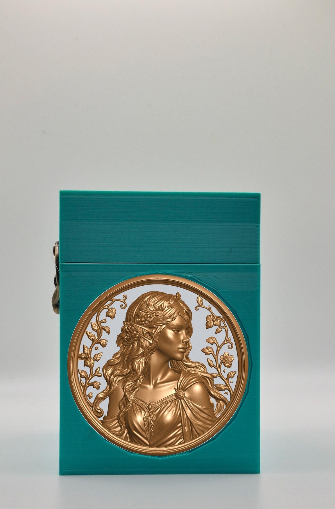 Elf Maiden Card Box — Green