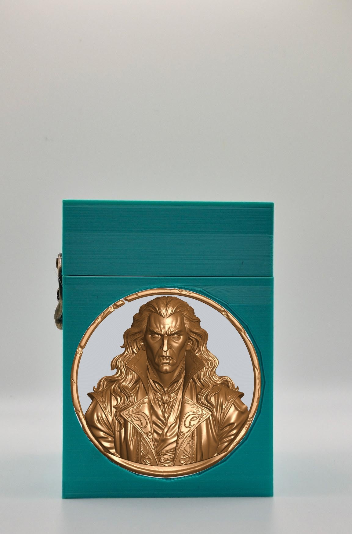 Gothic Vampire Card Box — Green