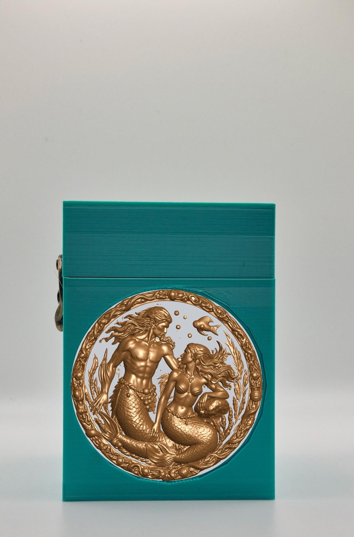 Merfolk Card Box — Green