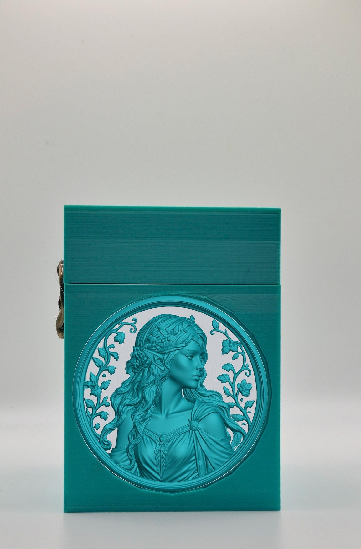 Elf Maiden Card Box — Green