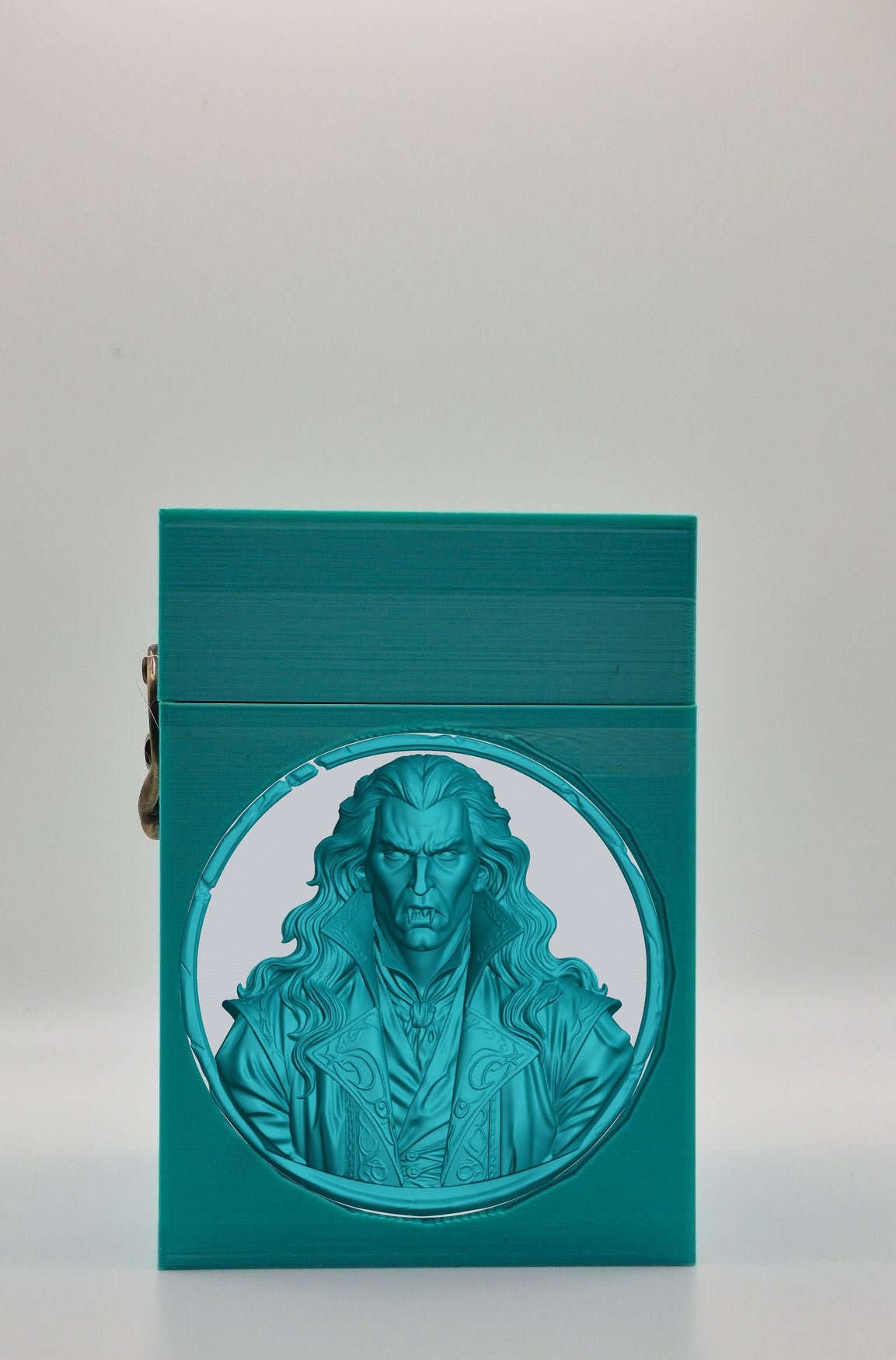 Gothic Vampire Card Box — Green
