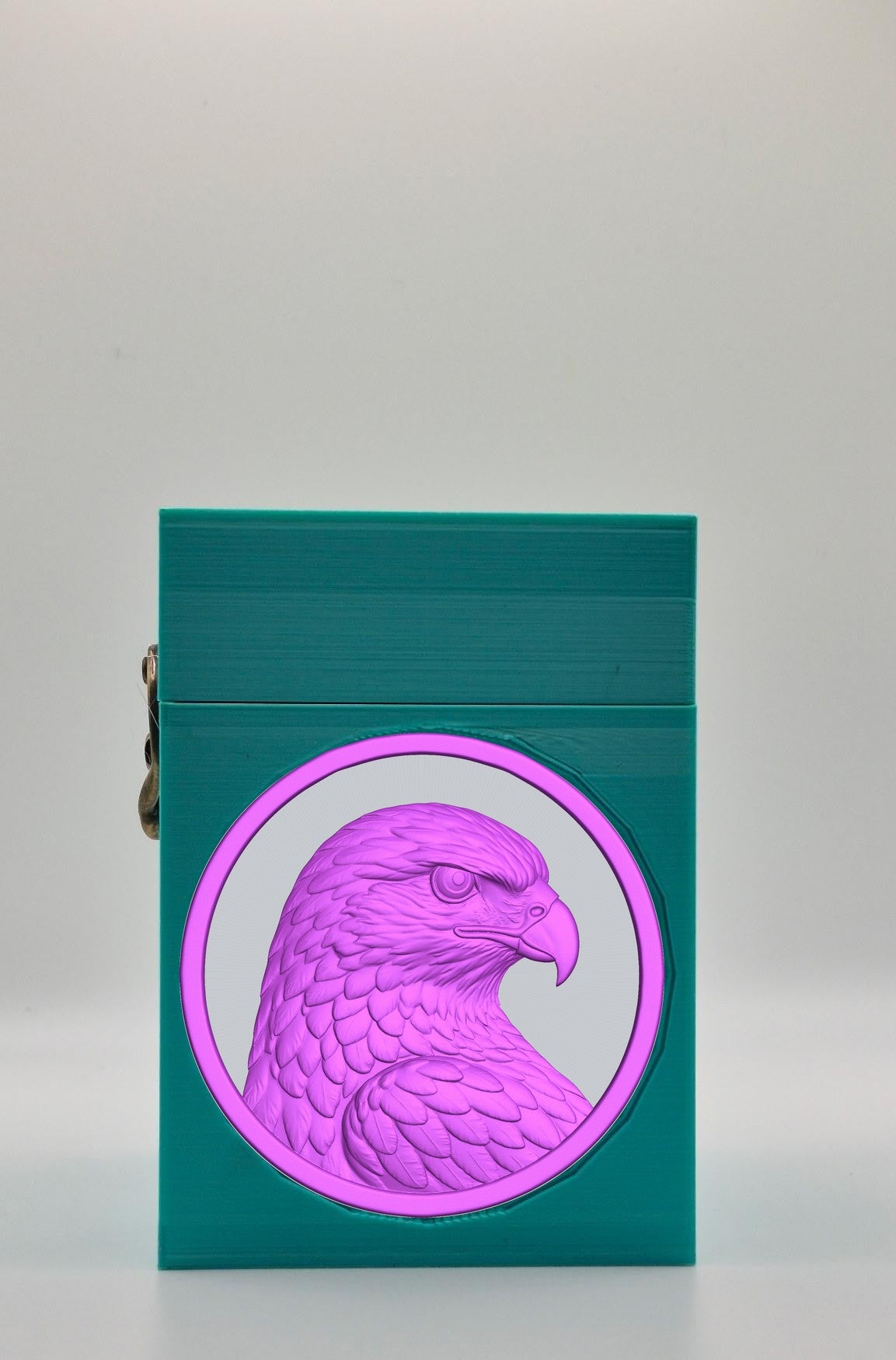 Eagle Card Box — Green